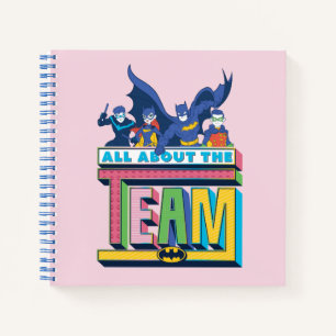 Batman   All About The Team Notebook