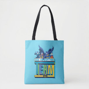 Batman   All About The Team Tote Bag