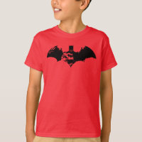 Batman and Gotham Silhouette Bat Logo