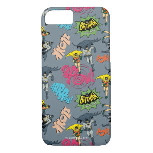 Batman And Robin Action Pattern iPhone 8/7 Case