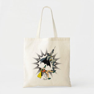 Batman And Robin Climb Tote Bag