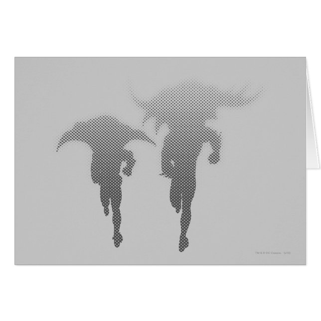 Batman And Robin Halftone Gradient (Front Horizontal)