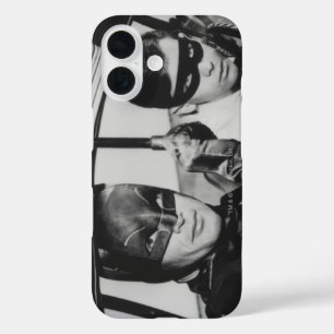Batman and Robin In Batmobile iPhone 16 Case