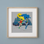 Batman And Robin Running Poster<br><div class="desc">Batman TV Series (1966)</div>