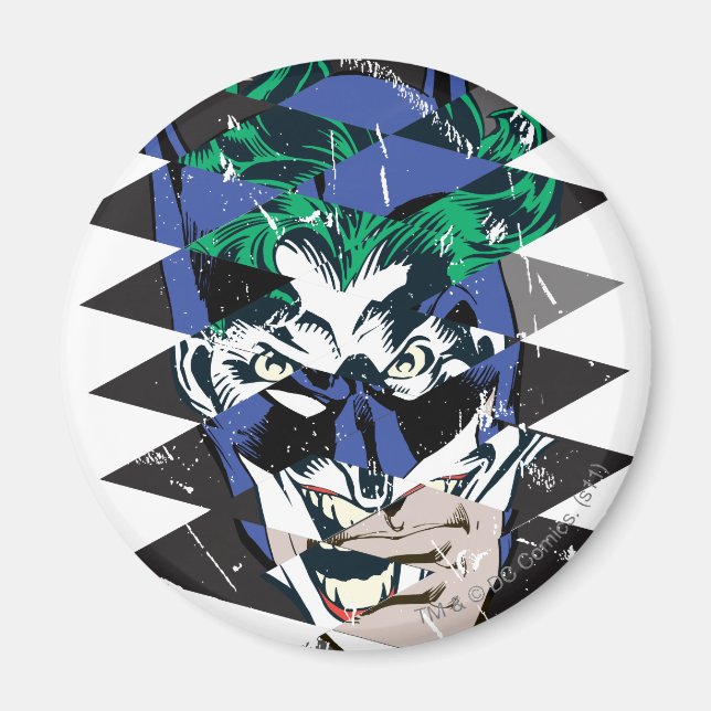 Batman and The Joker Collage Magnet (Front)