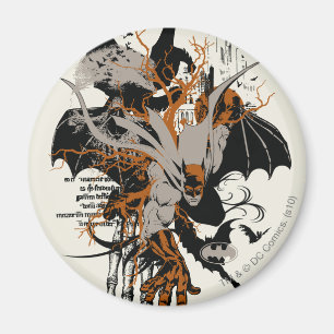 Batman and Tree Magnet