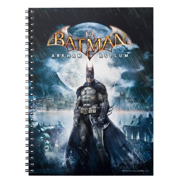 Batman: Arkham Asylum | Game Cover Art Notebook (Front)