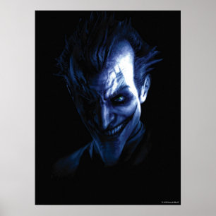 Batman: Arkham Asylum   The Joker In Shadow Poster