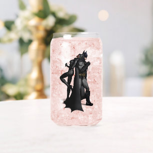 Batman Arkham City   Batman and Catwoman Can Glass