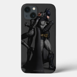 Batman Arkham City Batman and Catwoman iPhone 13 Case