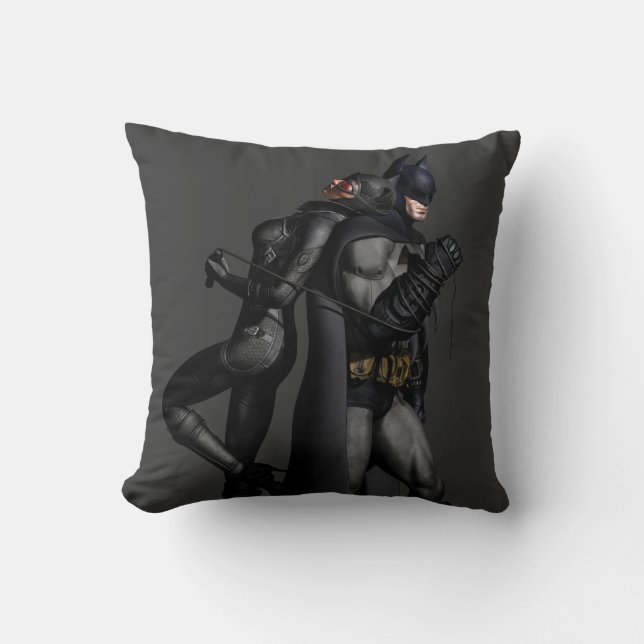 Batman Arkham City | Batman and Catwoman Cushion (Front)