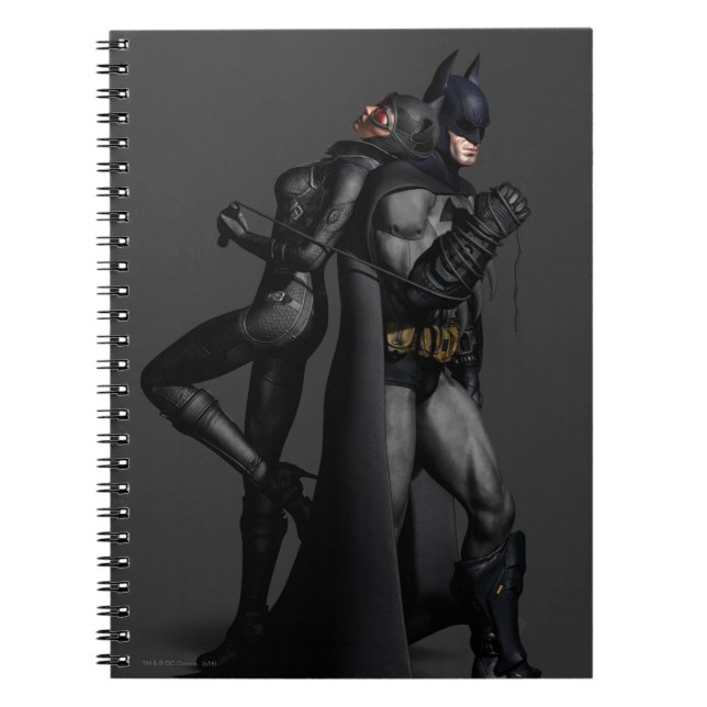 Batman Arkham City | Batman and Catwoman Notebook (Front)
