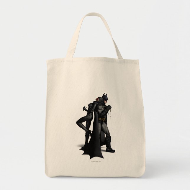 Batman Arkham City | Batman and Catwoman Tote Bag (Front)