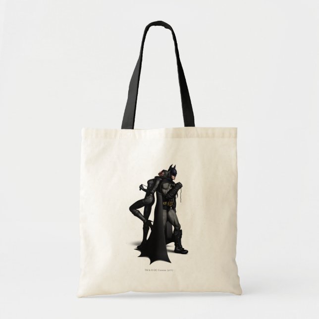 Batman Arkham City | Batman and Catwoman Tote Bag (Front)