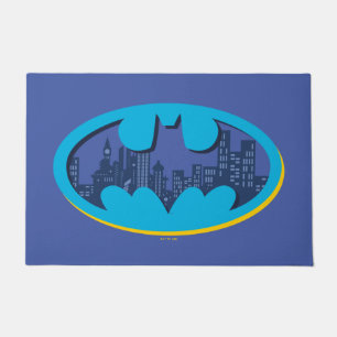 Batman Arkham City Symbol Doormat