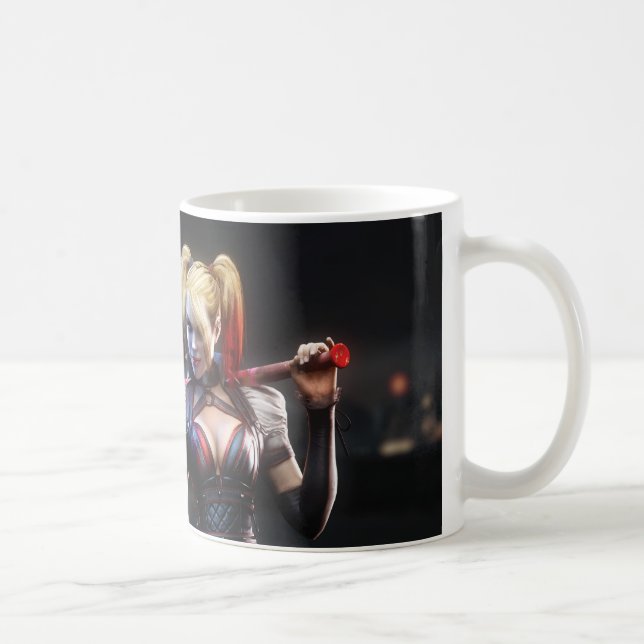 Batman Arkham Knight | Harley Quinn with Bat Coffee Mug (Right)