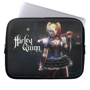 Batman Arkham Knight   Harley Quinn with Bat Laptop Sleeve