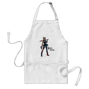 Batman Arkham Knight   Harley Quinn with Bat Standard Apron