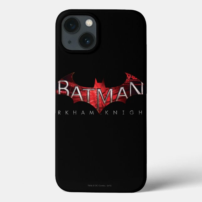 Batman Arkham Knight Red Logo Case-Mate iPhone Case (Back)