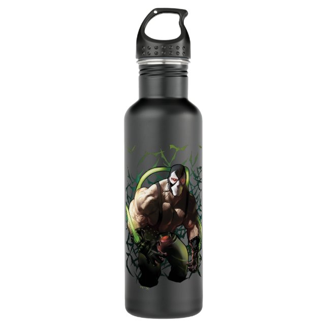 Batman Bane Bat Swarm Illustration 710 Ml Water Bottle (Front)