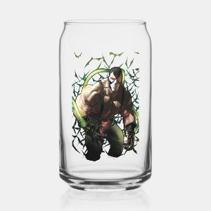 Batman Bane Bat Swarm Illustration Can Glass