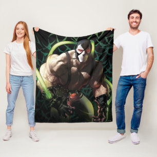 Batman Bane Bat Swarm Illustration Fleece Blanket