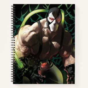 Batman Bane Bat Swarm Illustration Notebook