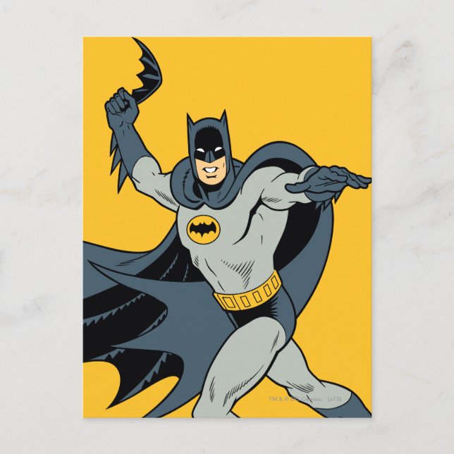 Batman Batarang Postcard (Front)
