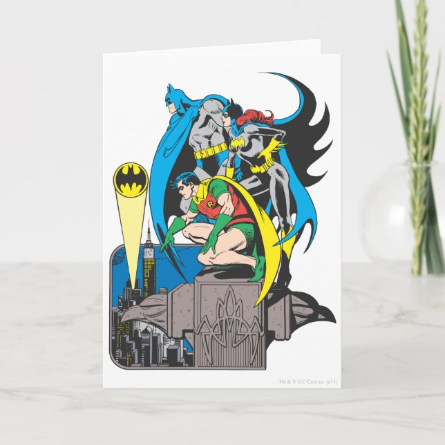 Batman/Batgirl/Robin Card (Front)