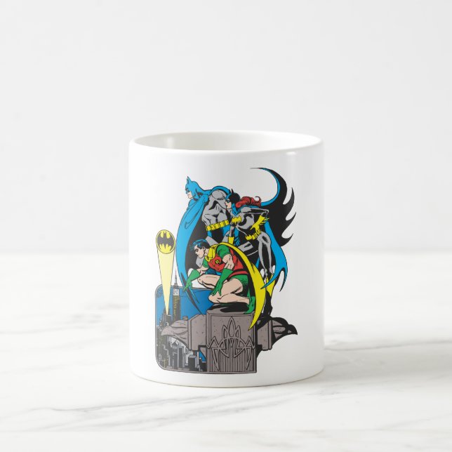 Batman/Batgirl/Robin Coffee Mug (Center)