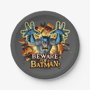 Batman   Beware of Batman Paper Plate