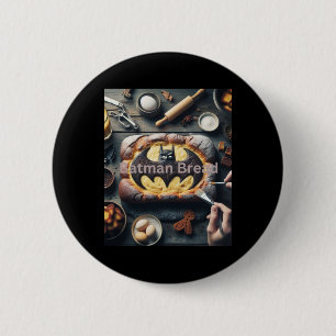 Batman Bread Sticker 6 Cm Round Badge