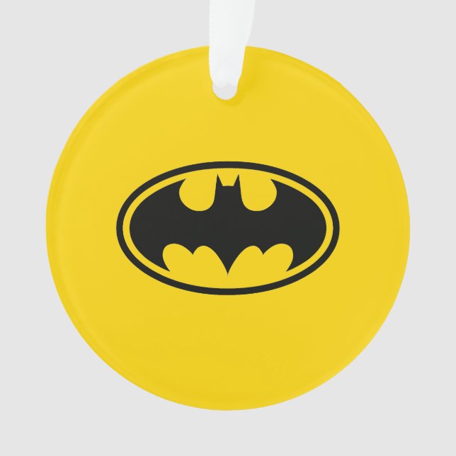 Batman Button  Ornament (Front)