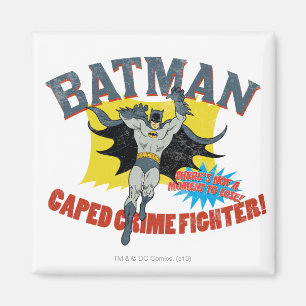 Batman Caped Crime Fighter Magnet
