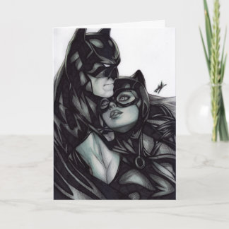 Batman & Catwoman ~ Bruce wayne & Selina Kyle Card