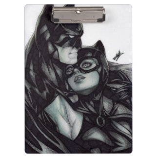 Batman & Catwoman ~ Bruce wayne & Selina Kyle Clipboard