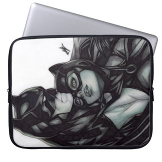 Batman & Catwoman ~ Bruce wayne & Selina Kyle Laptop Sleeve