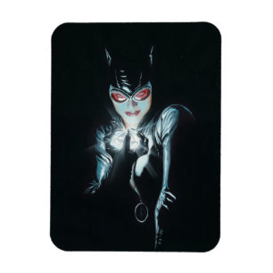 Batman Catwoman Faces of Evil Cover Illustration Magnet