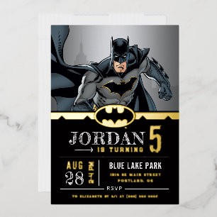 Batman   Chalkboard Happy Birthday