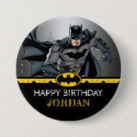 Batman | Chalkboard Happy Birthday