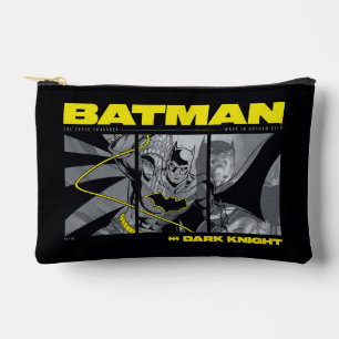 Batman Comic Tri-Panel Graphic Accessory Pouch