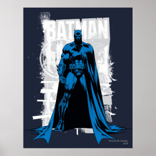 Batman Comic - Vintage Full View Poster