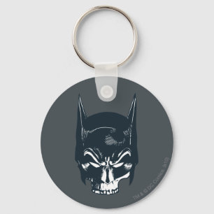 Batman Cowl/Skull Icon Key Ring