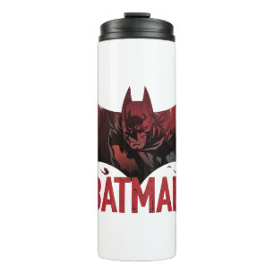 Batman Crimson Gotham Icon Thermal Tumbler