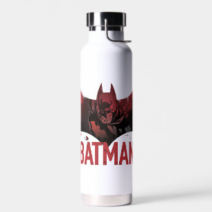 Batman Crimson Gotham Icon Water Bottle