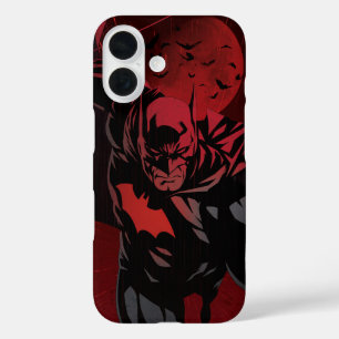 Batman Crimson Leap iPhone 16 Case