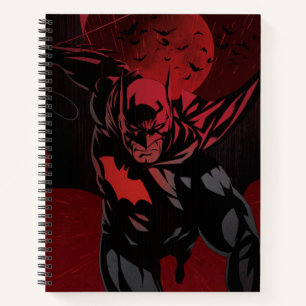Batman Crimson Leap Notebook