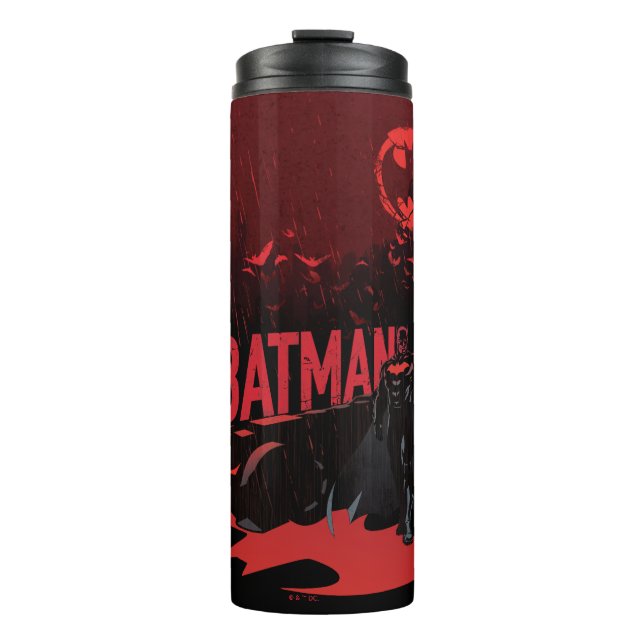 Batman Crimson Rain Thermal Tumbler (Front)