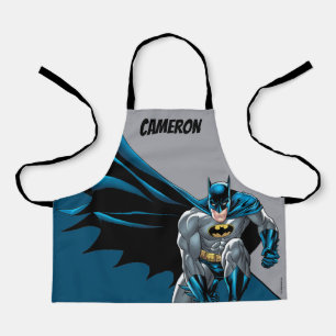 Batman Crouches Apron