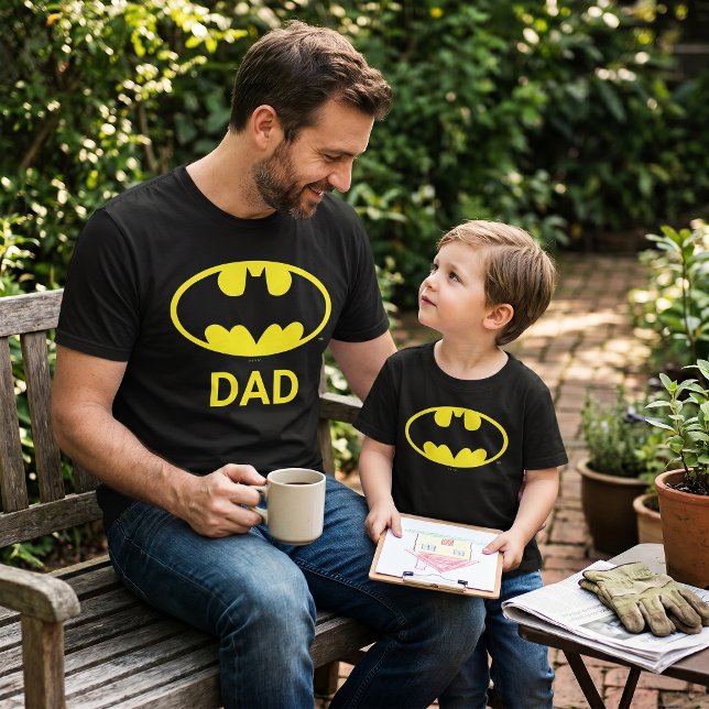 Batman Dad Matching Tri-Blend Shirt (Creator Uploaded)